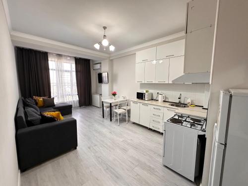 Kuchyň nebo kuchyňský kout v ubytování Nomad