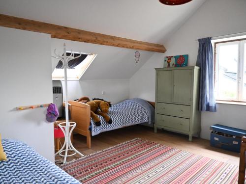 Llit o llits en una habitació de Jardins Fleuries