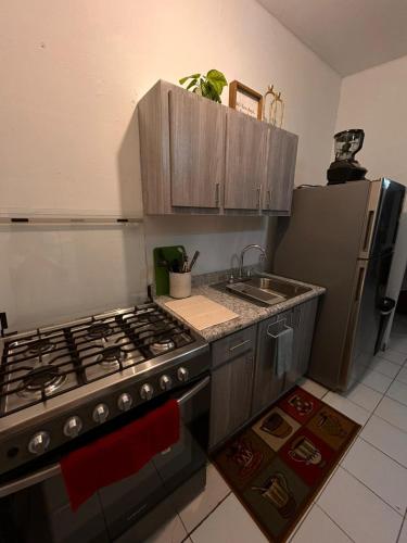 Dapur atau dapur kecil di Grandma House