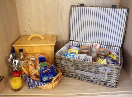 Mad på bed and breakfast-stedet eller i nærheden