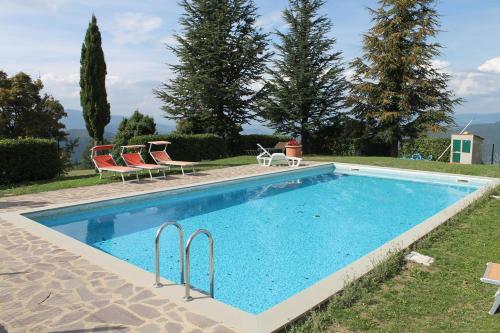 Bazén v ubytování Agriturismo Casapasserini nebo v jeho okolí
