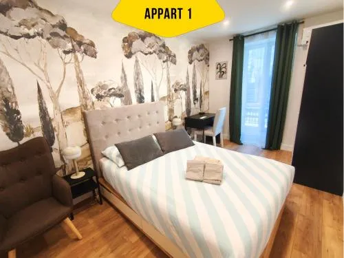 CASA REINE JEANNE- ideal groups & family -CENTRAL near train station - PARKING - New&CONFORT-AC photo 62