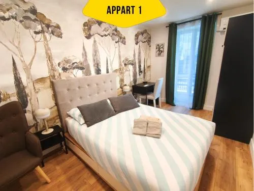 CASA REINE JEANNE- ideal groups & family -CENTRAL near train station - PARKING - New&CONFORT-AC photo 61