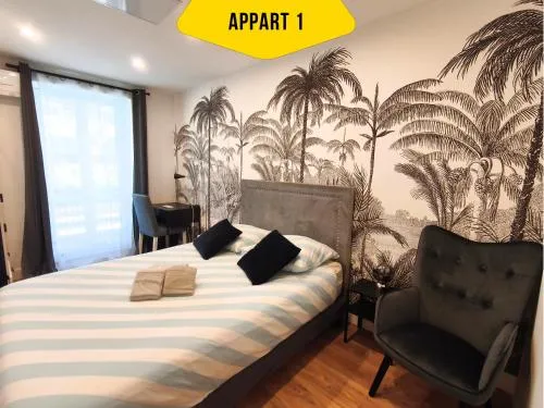 CASA REINE JEANNE- ideal groups & family -CENTRAL near train station - PARKING - New&CONFORT-AC photo 56