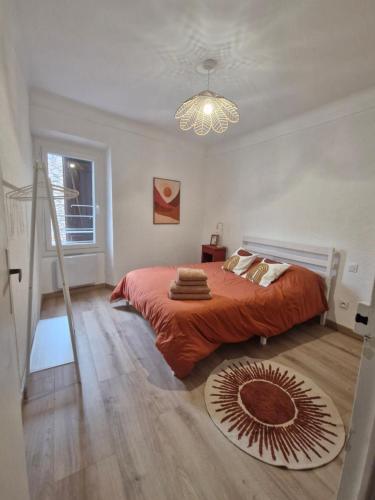 Llit o llits en una habitació de Ca La Manuela