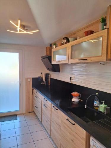 Maison bord de mer avec 2 chambres et grande mezzanine