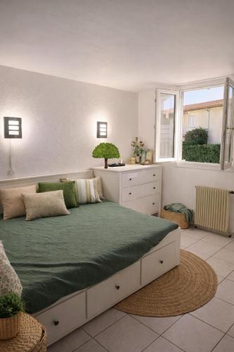 Maison bord de mer avec 2 chambres et grande mezzanine