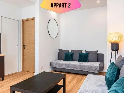 CASA REINE JEANNE- ideal groups & family -CENTRAL near train station - PARKING - New&CONFORT-AC photo 13