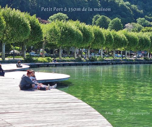 Logement à deux pas du Lac, proche du centre ville