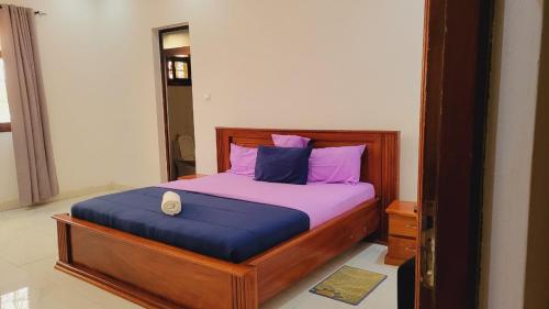 Llit o llits en una habitació de Quiosque na Sandra