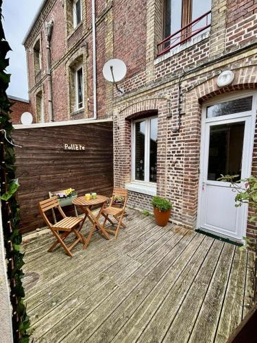 Maison avec terrasse au cœur de Dieppe