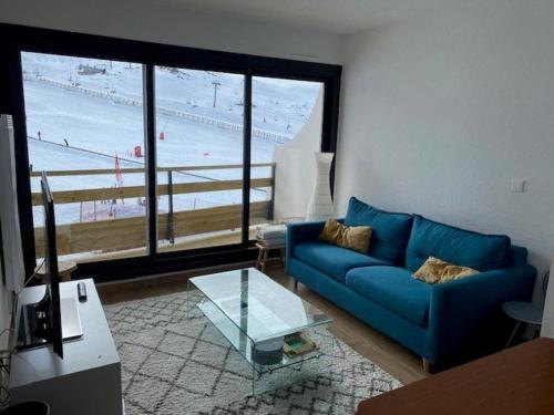 Arette: Appartement 6 pers, accès pistes, parking, balcon - FR-1-602-121