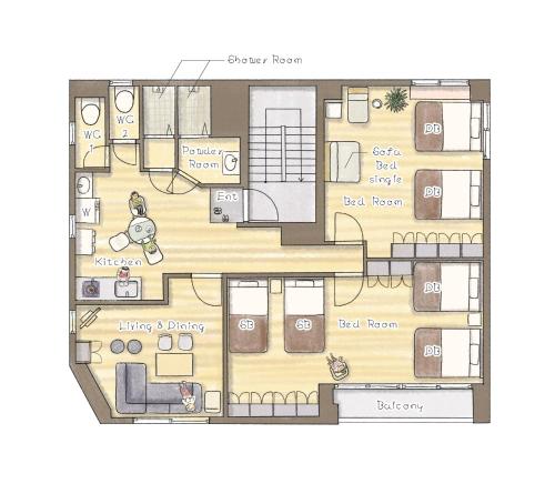 Private Apartment HOTEL Ceres Kamiikebukuro 401