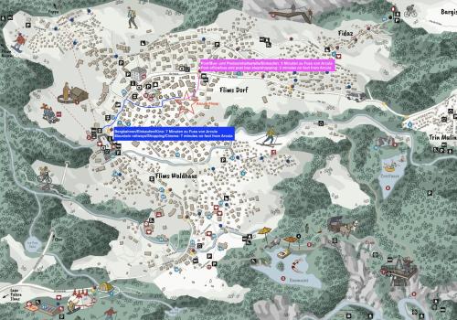 a map of carcassonneonne stronghold in carcassonneonneonne gameosphere at Arcula in Flims