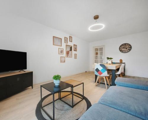 T3 Moderne, spacieux & climatisé - Parking Privé