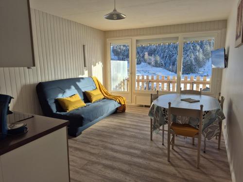 Studio rénové avec balcon, au pied des pistes, accès WIFI - FR-1-787-53