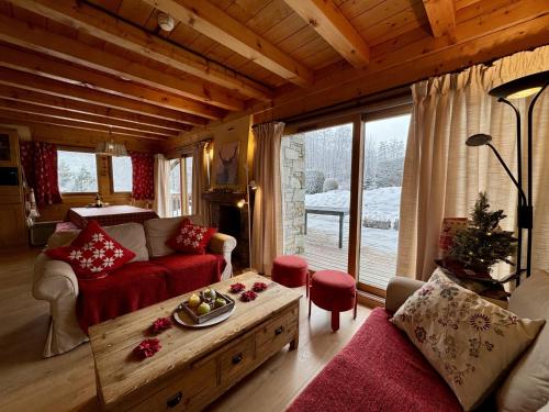 Chalet spacieux avec sauna, 4 chambres et Wi-Fi