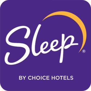 a sign that says sleep with a banana at Sleep Inn and Suites in Oklahoma City