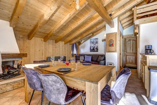 Passon - Appart 2CH 93m2 Sauna 300m Grand Montets Vue