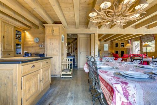 Michka - Chalet 500m Flegere Cheminee Jardin Vue 180