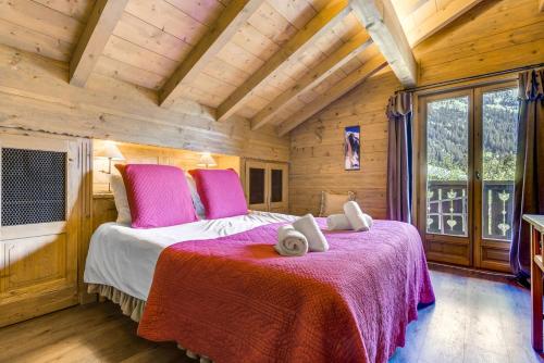 Michka - Chalet 500m Flegere Cheminee Jardin Vue 180