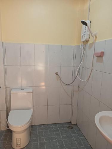 Vonios kambarys apgyvendinimo įstaigoje Thiptavanh guesthouse