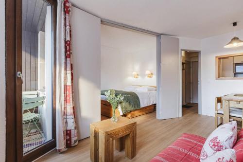 Chamois - Cosy 3pax Centre Vue Parking Gare routiere