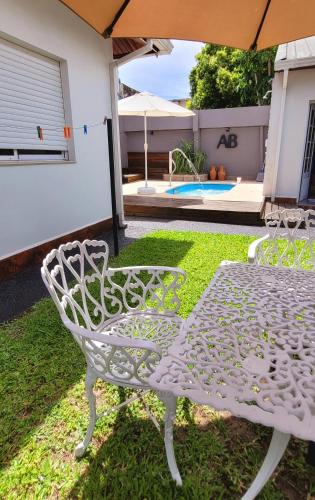 En have udenfor Bungalows Ailen