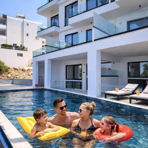 Blue Horizon And Seaside Serenity