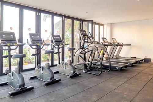 Gimnàs o zona de fitness de Kombo Beach Resort
