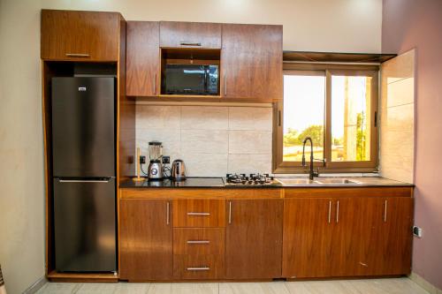 ครัวหรือมุมครัวของ Cosy