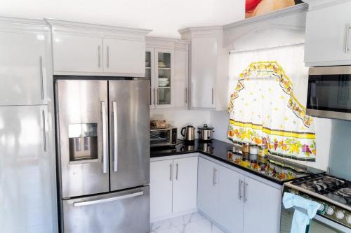 Η κουζίνα ή μικρή κουζίνα στο Silver Star Villa