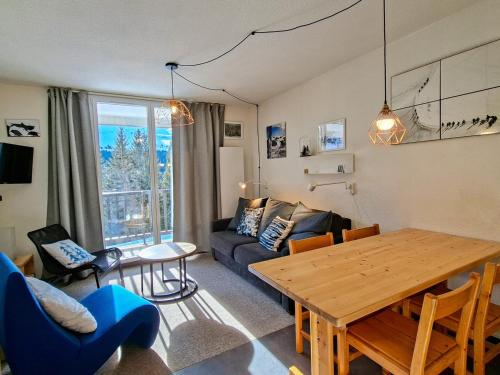 Appartement spacieux 6 pers, balcon, Flaine centre - FR-1-425-229