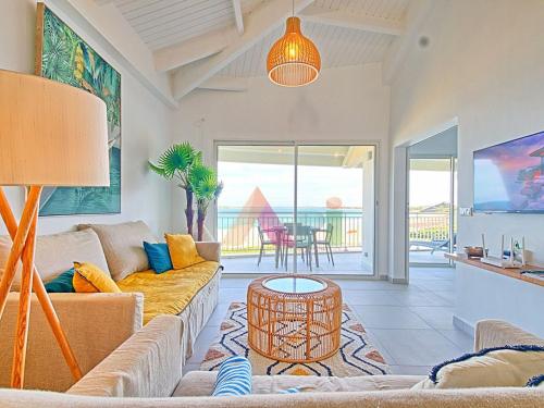 Eden - Duplex confort face mer à St-Martin - FR-1-734-37