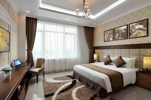 Ένα δωμάτιο στο Center Hotel Bac Ninh