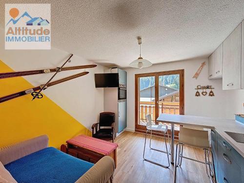 Appartement cosy proche du domaine skiable du Linga avec casier à ski et parking
