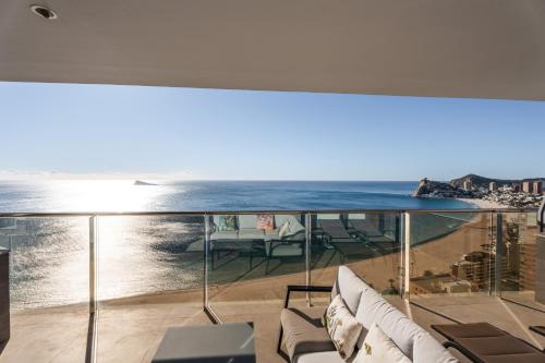 Benidorm Blue Sunset Cliffs