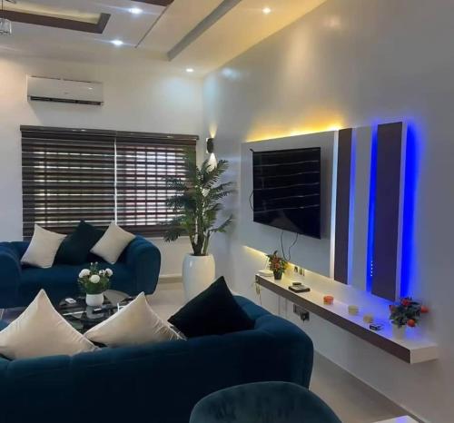 Zona d'estar a Appartement meuble