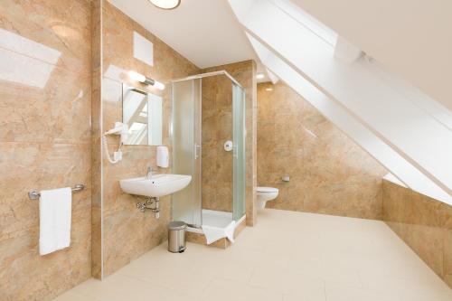 Koupelna v ubytování Vienna Stay Apartments or Rooms 1050