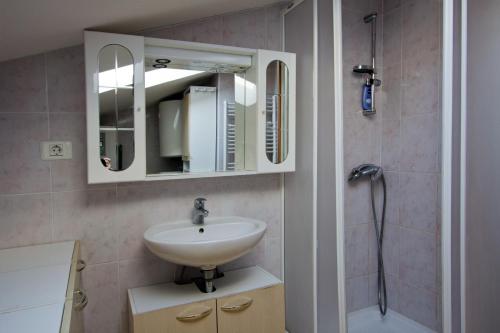 Ett badrum på Apartment Perc