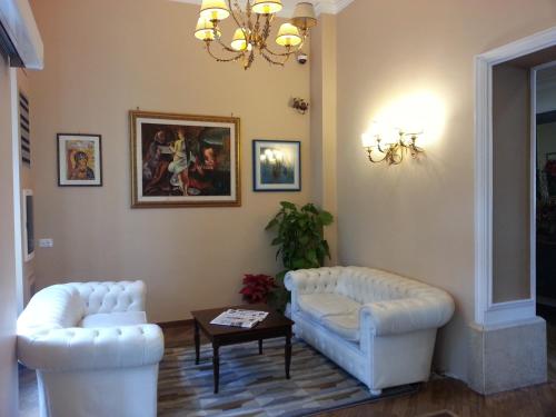 Posezení v ubytování Hotel Villa Aricia