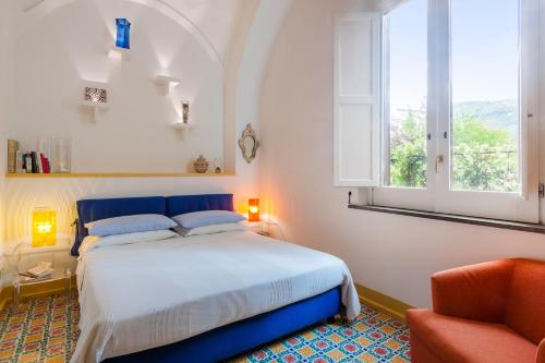 Postel nebo postele na pokoji v ubytování Casa Astarita