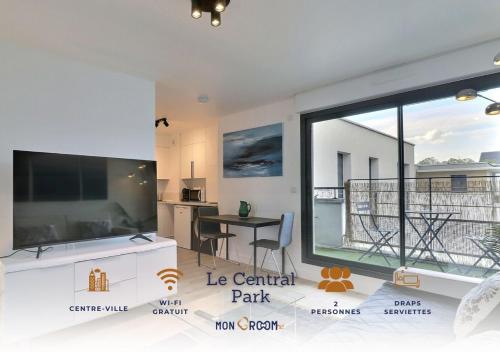 Central Park - Studio avec Balcon et Parking