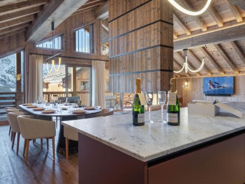 Duplex neuf avec sauna et accès aux pistes à Méribel