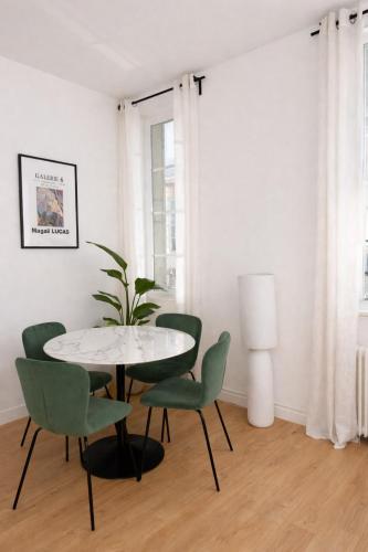 Hyper-center Dijon - 2P Bright and Cozy