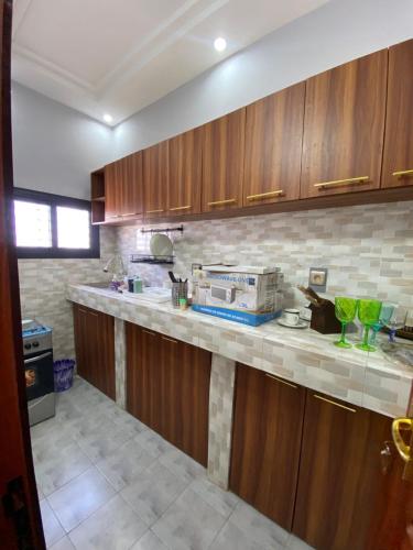 A kitchen or kitchenette at LEYLA house