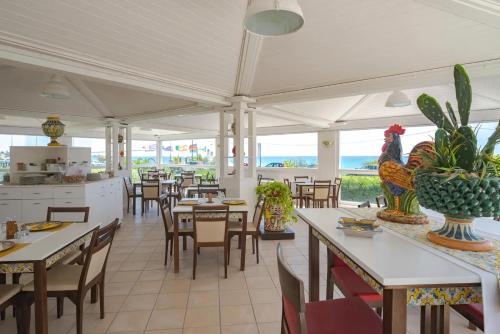 En restaurant eller et andet spisested på Hotel Jonio