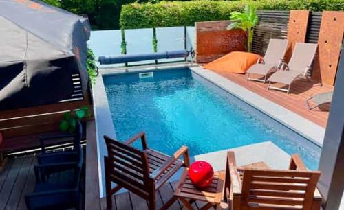 Piscina a La Suite Diamant o a prop