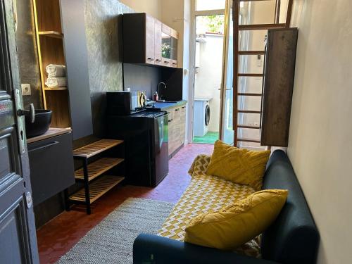 Studio avec extérieur proche plage et vieux port