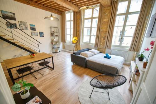 Canut apartment Lyonnais charm in Croix-Rousse